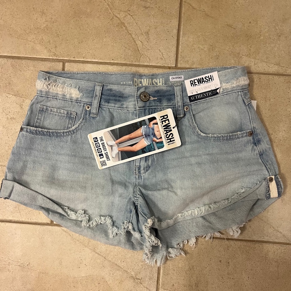 Rewash Jean shorts